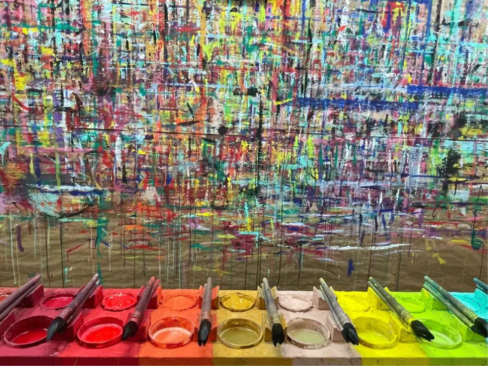 Atelier « Dans la palette de… » BAM pour enfants à La Trace, Lausanne